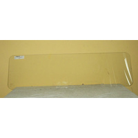 suitable for TOYOTA LANDCRUISER 40 SERIES - 1969 TO 1984 - UTE - REAR WINDSCREEN GLASS - (APPROX 1130 X 310)