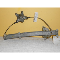 NISSAN PINTARA U12 - 4/5DR SED/HAT/WAG 11/89>1992-PASSENGER-LEFT REAR DOOR-MANUAL WINDOW REGULATOR