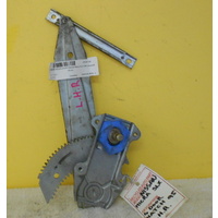 NISSAN MICRA K11 - 5DR HAT 8/07>10/10-PASSENGER-LEFT REAR DOOR-MANUAL WINDOW REGULATOR