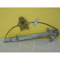 NISSAN PULSAR N13 4/5DR SED/HAT 7/87>10/91-PASSENGER-LEFT REAR DOOR-MANUAL WINDOW REGULATOR