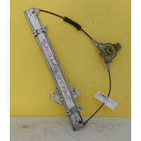 HYUNDAI EXCEL X3 - 9/1994 to 4/2000 - SEDAN/HATCH - PASSENGERS - LEFT SIDE FRONT WINDOW REGULATOR - MANUAL