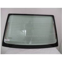 HYUNDAI EXCEL X2 - 2/1990 to 8/1994 - 3/5DR HATCH - REAR WINDSCREEN GLASS - (NO WIPER HOLE)