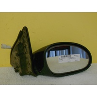HOLDEN COMMODORE VT/VX/VU - 4DR SEDAN 1997>1999 - RIGHT SIDE COMPLETE ELECTRIC MIRROR-GREEN