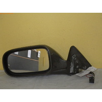 JAGUAR XKR - 2DR COUPE 10/96>5/06 - LEFT SIDE ELECTRIC MIRROR-GREEN/CHARCOAL-011166(3004-509