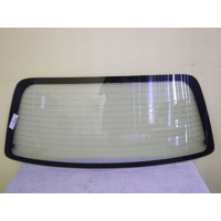 DAIHATSU CHARADE G200/G202 - 5/1993 TO 7/2000 - 3DR/5DR HATCH - REAR WINDSCREEN GLASS - HEATED