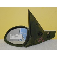 HOLDEN VECTRA JR/JS - 5DR HATCH 7/97>12/02 LEFT SIDE-COMPLETE ELECTRIC MIRROR-WHITE