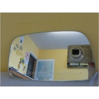 suitable for TOYOTA PASEO EL44 - 6/1991 to 10/1995 - 2DR COUPE - PASSENGERS - LEFT SIDE MIRROR - FLAT GLASS ONLY - 170MM X 95MM