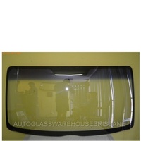 TOYOTA HIACE 200 SERIES - 4/2005 to 4/2019 - LWB TRADE VAN - FRONT WINDSCREEN GLASS - LOW E SOLAR COATING, MIRROR BUTTON