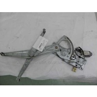HOLDEN COMMODORE VY/VZ - 9/1997 to 3/2007 - SEDAN/WAGON - RIGHT SIDE FRONT WINDOW REGULATOR - ELECTRIC - (Oval Plug)