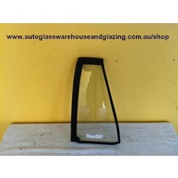 HOLDEN BARINA MF/MH - 1/1989 to 4/1994 - 5DR HATCH - PASSENGERS - LEFT SIDE REAR QUARTER GLASS