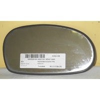 KIA MENTOR KNAFB - 5/1998 to 4/2000 - 5DR HATCH - DRIVERS - RIGHT SIDE MIRROR - FLAT GLASS ONLY