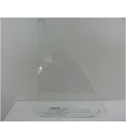 HOLDEN KINGSWOOD HQ - HJ - HX - HZ - WB - 1971 to 1984 - 4DR SEDAN - PASSENGER - LEFT SIDE REAR QUARTER GLASS - CLEAR