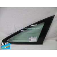 HOLDEN VECTRA JR - JS - 7/1997 to 12/2002 - 5DR HATCH - DRIVERS - RIGHT SIDE OPERA GLASS - (BEHIND REAR DOOR) - GREEN (ENCAPSULATED)