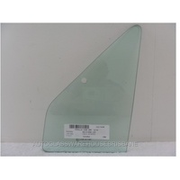suitable for TOYOTA HILUX RN85 -LN106 - 8/1988 to 8/1997 - 4DR DUAL CAB - LEFT SIDE FRONT QUARTER GLASS