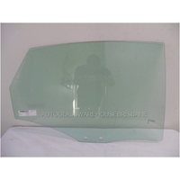 AUDI A6/RS6/S6 C6 - 09/2004 TO 12/2011 - 4DR SEDAN - DRIVERS - RIGHT SIDE REAR DOOR GLASS - GREEN 