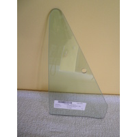 suitable for TOYOTA LANDCRUISER 75/77/78/79 SERIES - 1/1985 TO 12/2006 - TROOP CARRIER/UTE - DRIVER - RIGHT SIDE FRONT QUARTER GLASS - GREEN