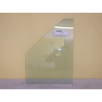 NISSAN PULSAR N12 - 11/1983 TO 1/1987 - 5DR SEDAN/HATCH - DRIVERS - RIGHT SIDE REAR QUARTER GLASS - GREEN