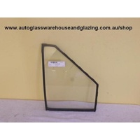 NISSAN PULSAR N12 - 11/1982 to 6/1987 - 5DR HATCH - PASSENGERS - LEFT SIDE REAR QUARTER GLASS