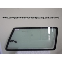 NISSAN NOMAD C22 - 12/1986 to 12/1993 - VAN - DRIVERS - RIGHT SIDE REAR VENTED GLASS - 4 HOLES