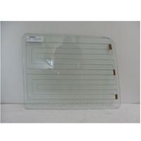 suitable for TOYOTA LANDCRUISER 60 SERIES - 1/1980 to 1/1990 - WAGON - RIGHT SIDE REAR BARN DOOR GLASS (HEATED)