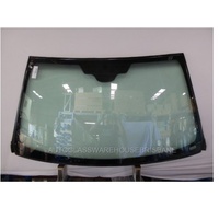 MERCEDES ML CLASS WL163 - 9/1998 to 8/2005 - 5DR WAGON - FRONT WINDSCREEN GLASS - MIRROR BUTTON, INSIDE 2 PHASE SUN-SHADE, ENCAPSULATED