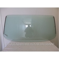 MERCEDES 123 SERIES - 1976 TO 1985 - 4DR SEDAN - REAR WINDSCREEN GLASS - TOUGHEN