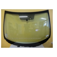 MAZDA 3 BL - 9/2011 to 11/2013 - SEDAN/HATCH - FRONT WINDSCREEN GLASS - WITH RAIN SENSOR, MOULDING