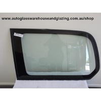 TOYOTA LANDCRUISER 100 SERIES- 3/1998 to 10/2007 - 5DR WAGON - LEFT SIDE REAR CARGO GLASS - ENCAPSULATED