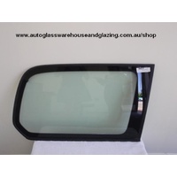 TOYOTA LANDCRUISER 100 SERIES- 3/1998 to 10/2007 - 5DR WAGON - RIGHT SIDE CARGO GLASS - ENCAPSULATED