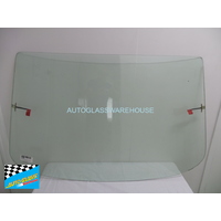 MERCEDES 126 SERIES - 1982 TO 1991 - 2DR COUPE - REAR WINDSCREEN GLASS - LAMINATED - FINEWIRE HEATER BARS - (1380 x 820)