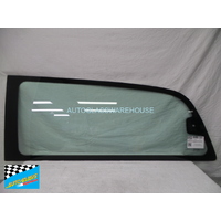 MERCEDES VIANO W639 - 5/2004 TO CURRENT - PEOPLE MOVER VAN - PASSENGERS - LEFT SIDE REAR CARGO GLASS - XLWB - SWING-OPEN/1 HOLE/WITH FITTINGS