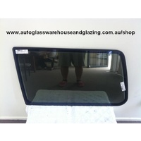 MITSUBISHI PAJERO NH/NJ/NK/NL - 5/1991 to 4/2000 - 2DR WAGON - PASSENGERS - LEFT SIDE REAR FIXED CARGO GLASS