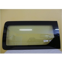 HYUNDAI iLOAD KMFWBH - 2/2008 to CURRENT - VAN - LEFT SIDE FRONT SLIDING DOOR FIXED WINDOW GLASS (BONDED,NO HOLE)