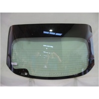 HONDA CIVIC FK - 9TH GEN - 6/2012 to 5/2016 - 5DR HATCH - REAR WINDSCREEN GLASS - UPPER - GREEN