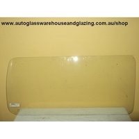 suitable for TOYOTA HIACE 100 SERIES - 11/1989 to 2/2005  - MWB VAN - RIGHT SIDE REAR WINDOW GLASS - FIXED, GENUINE, 1110x520