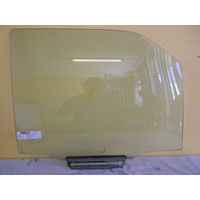 FORD COURIER PC/PD - 2/1985 to 1/1999 - UTE - RIGHT SIDE FRONT DOOR GLASS (1/4 TYPE) - CLEAR