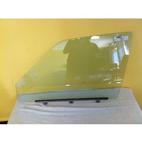 HOLDEN GEMINI RB - 5/1985 to 1988 - 4DR SEDAN - LEFT SIDE FRONT DOOR GLASS