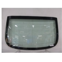 NISSAN SKYLINE V35 - 2001 to 2007 - 4DR SEDAN - REAR WINDSCREEN GLASS - GREEN