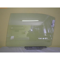 HOLDEN NOVA LE/LF - 4DR SEDAN 8/89>10/94 - PASSENGER - LEFT SIDE REAR DOOR GLASS