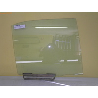 MAZDA 323 BJ PROTAGE - 9/1998 to 12/2003 - 4DR SEDAN - DRIVERS - RIGHT SIDE REAR DOOR GLASS