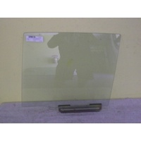 MAZDA 323 BJ ASTINA - 9/1998 to 12/2003 - 5DR HATCH - PASSENGERS - LEFT SIDE REAR DOOR GLASS