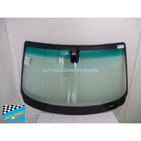 BMW X3 E83 - 6/2004 to 2/2011 - 5DR WAGON - FRONT WINDSCREEN GLASS (RAIN SENSOR LENS, MIRROR BUTTON & MOULDING FITTED)