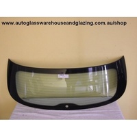HOLDEN ASTRA AH - 7/2005 to 8/2009 - 3DR HATCH/COUPE - REAR WINDSCREEN GLASS - HEATED, WIPER HOLE (GLASS ONLY, NOT ENCAPSULATED)