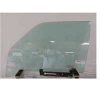 BMW 7 SERIES E23 - 1/1978 to 1/1987 - 4DR SEDAN - PASSENGERS - LEFT SIDE FRONT DOOR GLASS - GREEN