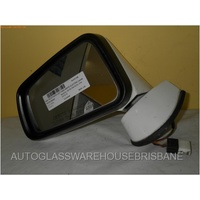 MITSUBISHI MAGNA TE - 4DR SEDAN 4/96>8/05 - LEFT SIDE MIRROR - WHITE - ELECTRIC - COMPLETE