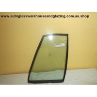 NISSAN BLUEBIRD 910 - 5/1981 to 1986 - 4DR WAGON - DRIVERS - RIGHT SIDE REAR QUARTER GLASS