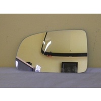 KIA RIO JB - 8/2005 to 8/2011 - SEDAN/HATCH - LEFT SIDE MIRROR - NON-HEATED GLASS ONLY - 180MM WIDE X 100MM HIGH