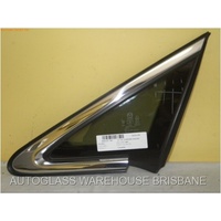 MAZDA CX-7 - 11/2006 to 02/2012 - 5DR WAGON - PASSENGERS - LEFT SIDE FRONT QUARTER GLASS (CHROME ENCAPSULATED)