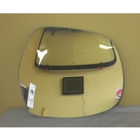 suitable for TOYOTA PRADO 120 SERIES - 2/2003 to 10/2009 - 5DR WAGON - DRIVERS - RIGHT SIDE MIRROR - FLAT GLASS ONLY - 193MM WIDE X 163MM HIGH
