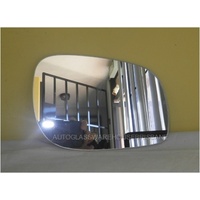 LAND ROVER FREELANDER - 8/1998 to 12/2006 - 3DR/5DR HARDTOP - RIGHT SIDE MIRROR - FLAT GLASS ONLY - 130mm HIGH X 190mm WIDE
